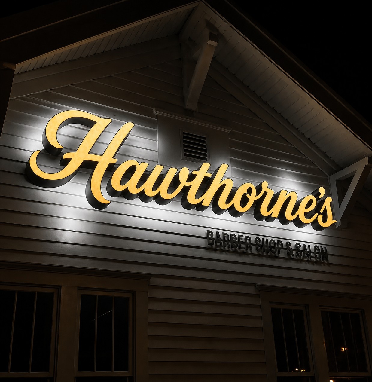 Fessler's exterior raceway signage